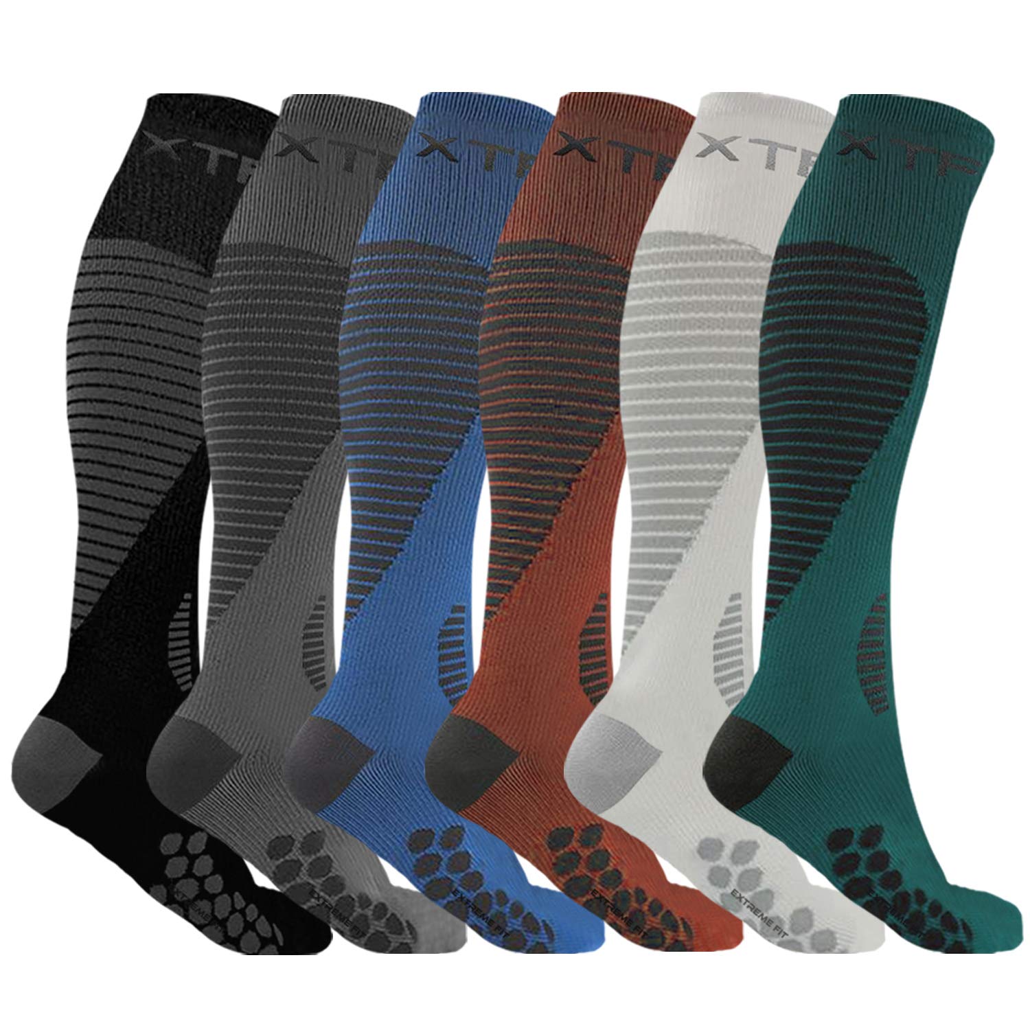 Algopix Similar Product 11 - Sport Compression Socks for Men and