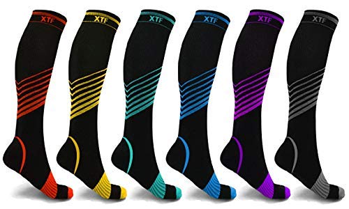 Algopix Similar Product 9 - Extreme Fit Sport Compression Socks for
