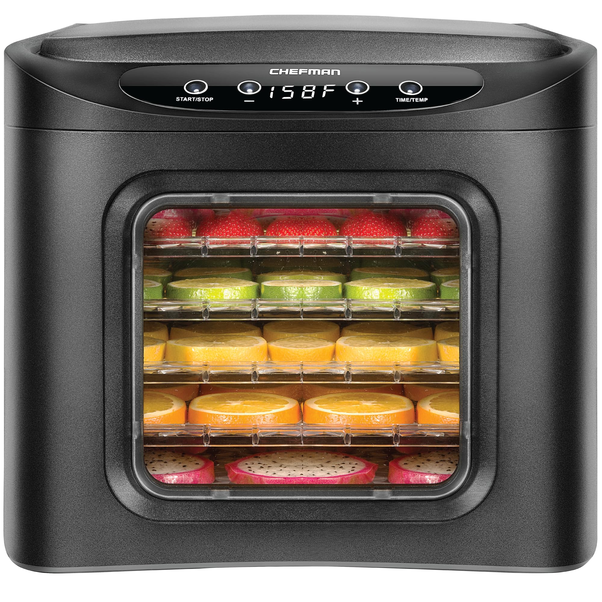 Algopix Similar Product 9 - Chefman Food Dehydrator Machine Touch