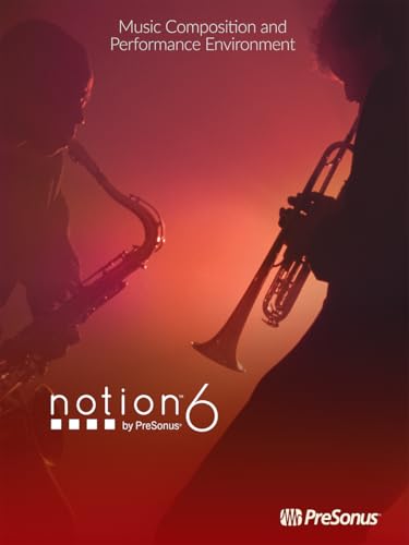 Algopix Similar Product 20 - PreSonus Notion 6 Music Notation