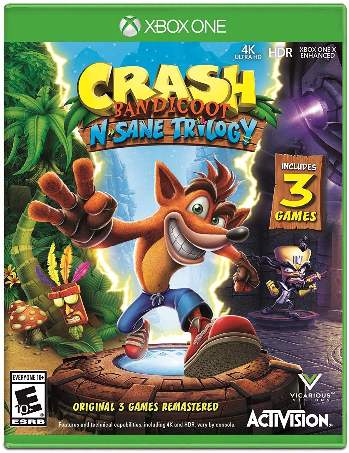 Algopix Similar Product 17 - Crash Bandicoot N Sane Trilogy  Xbox