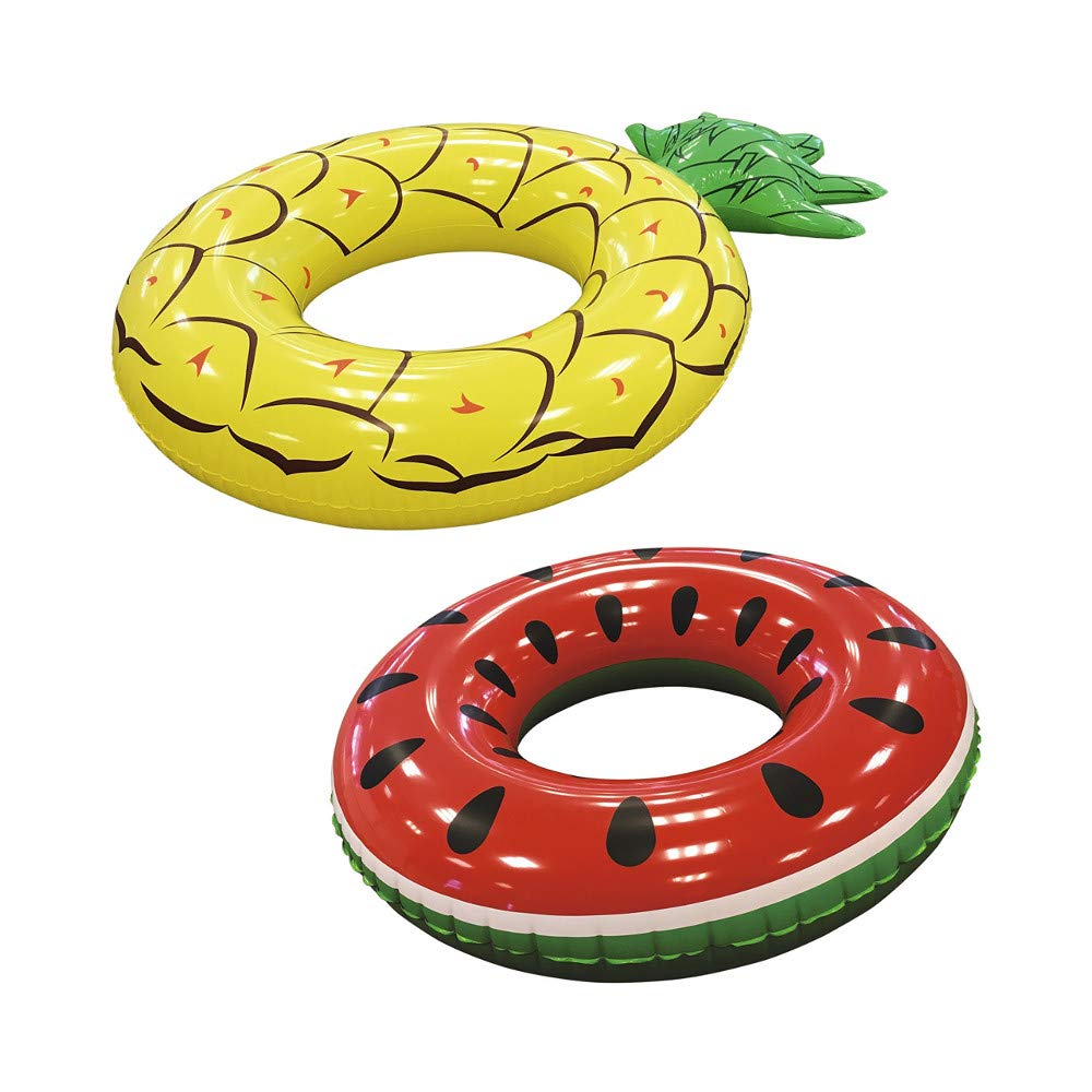 Algopix Similar Product 15 - Bestway  Fashion Rings Food Fruit Swim