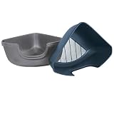 Algopix Similar Product 11 - Petmate 42101 Sifting Corner Litter Pan