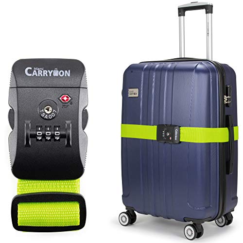 Algopix Similar Product 1 - Miami CarryOn Adjustable Luggage Strap