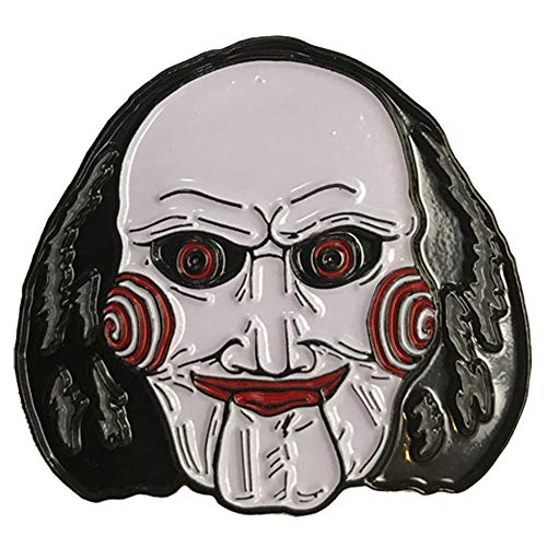 Algopix Similar Product 11 - SAW Movie Billy Puppet Enamel Pin