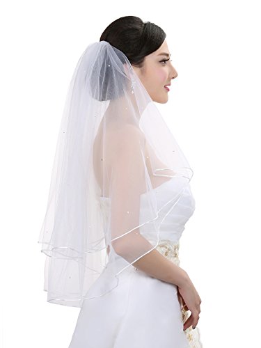 Algopix Similar Product 8 - 2T 2 Tier Rattail Scattered Rhinestone