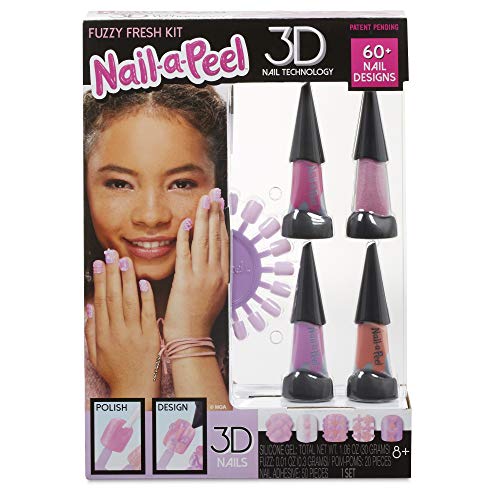 Algopix Similar Product 17 - Nail-a-Peel 552932 Theme Fuzzy Fresh Kit