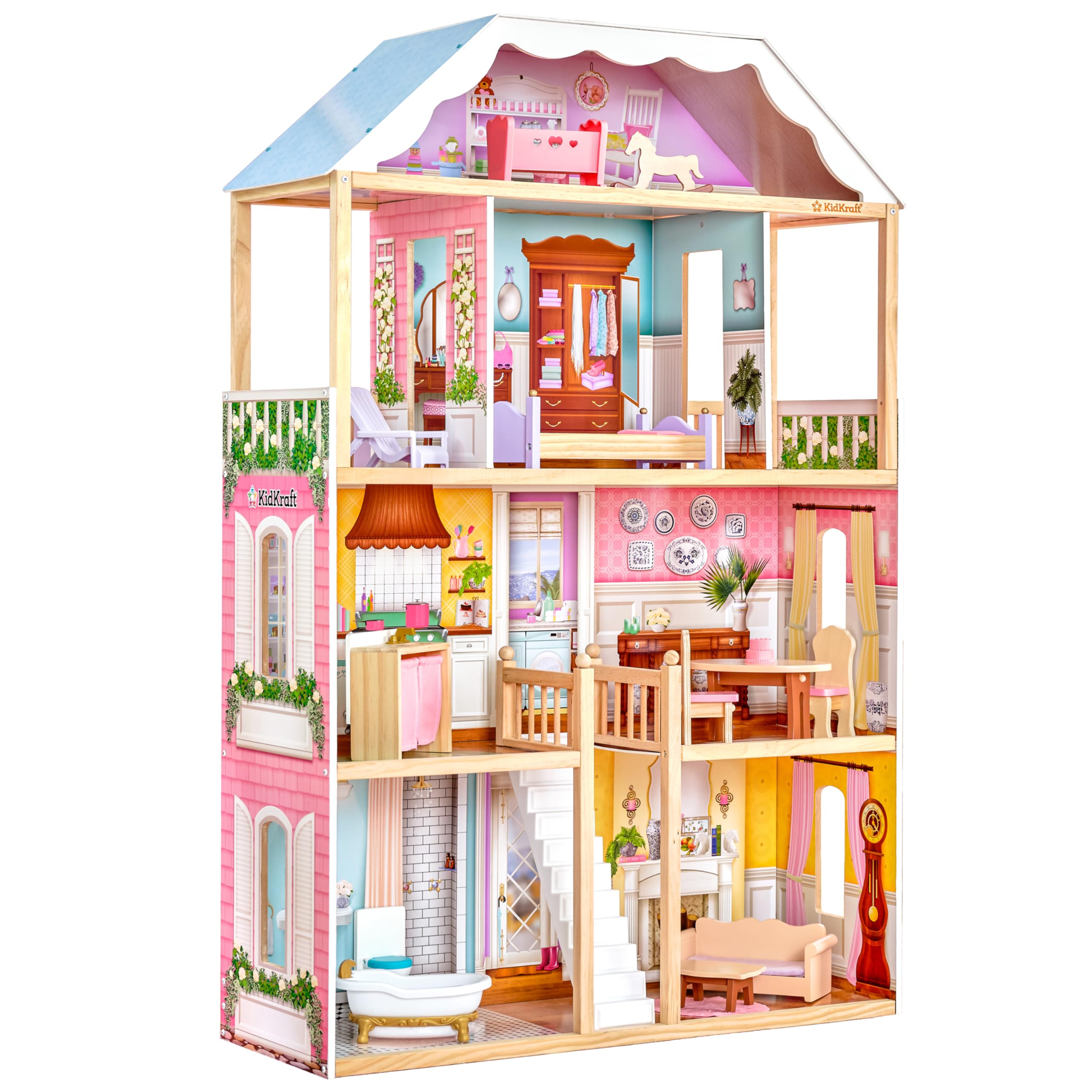 Algopix Similar Product 12 - KidKraft Charlotte Classic Wooden