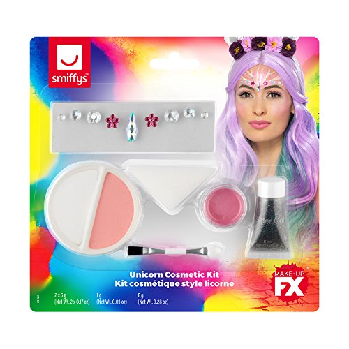 Algopix Similar Product 1 - Smiffys Unicorn Makeup Kit Standard