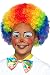 Algopix Similar Product 20 - Smiffys Colorful Clown Wig Child