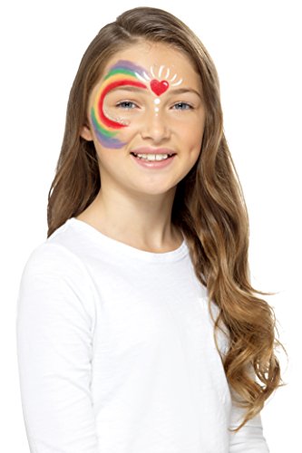Algopix Similar Product 8 - Smiffys Make Up FX Kids Rainbow Kit