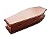 Algopix Similar Product 4 - Melody Jane Dollhouse Walnut Coffin
