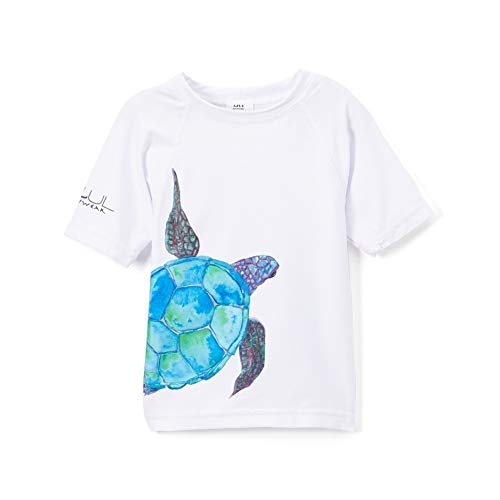 Algopix Similar Product 20 - Azul SEA Turtle Rashguard, 12-18M