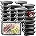 Algopix Similar Product 11 - 50Pack Reusable Meal Prep Container