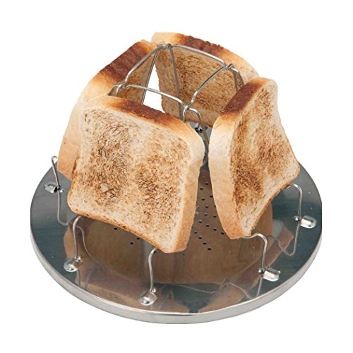 Algopix Similar Product 6 - SIPLIV Stainless Steel Toast Rack Camp