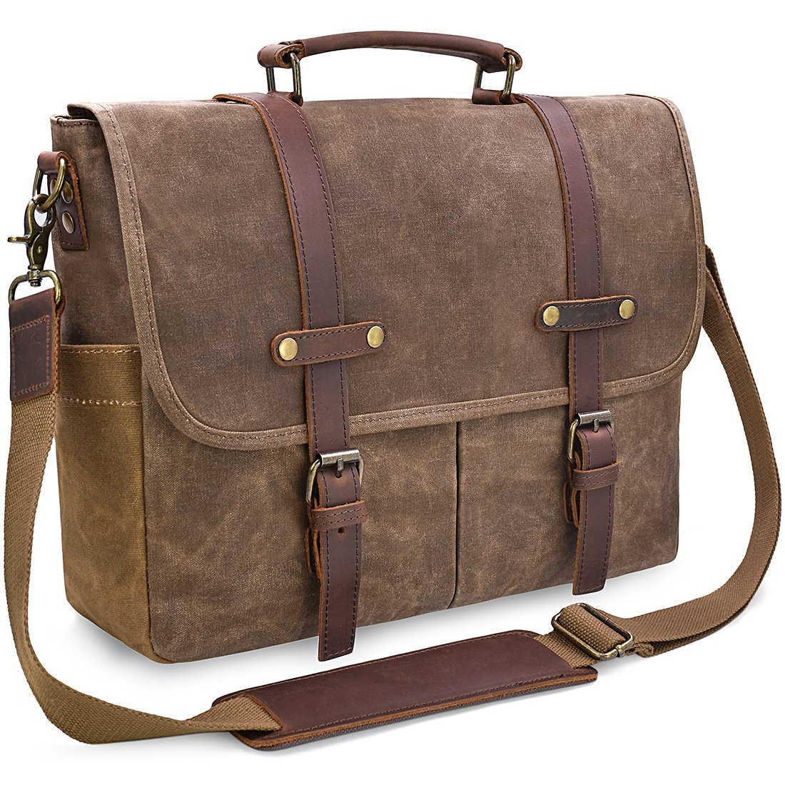Algopix Similar Product 15 - Mens Messenger Bag 156 Inch Waterproof