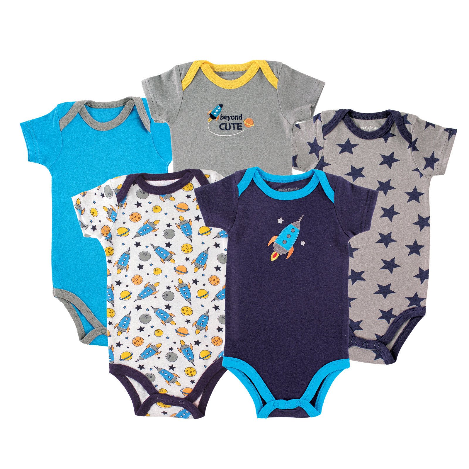 Algopix Similar Product 8 - Luvable Friends Unisex Baby Cotton