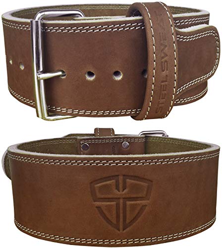 Algopix Similar Product 4 - Steel Sweat Weight Lifting Belt  4