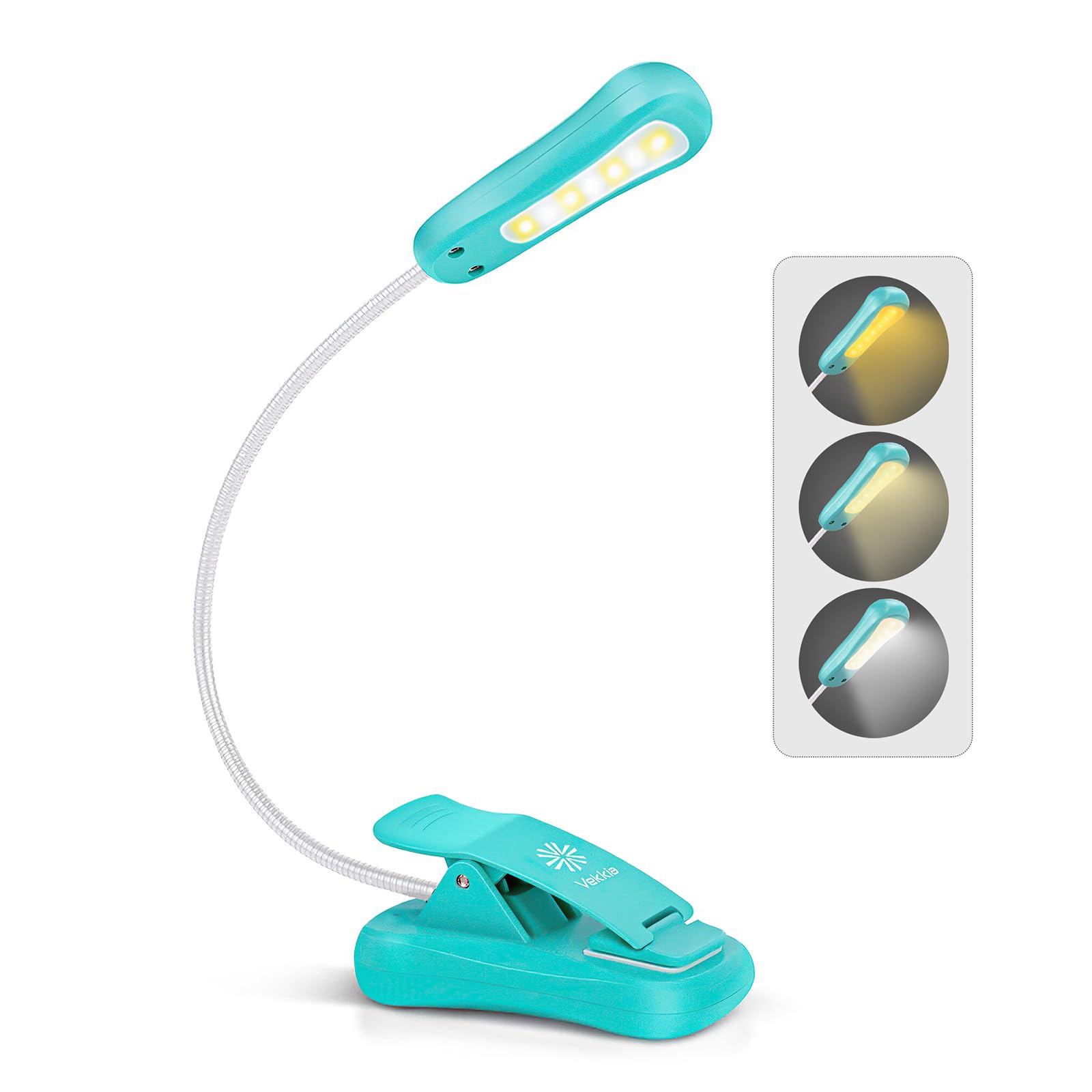 Algopix Similar Product 5 - Vekkia Rechargeable Book Light for