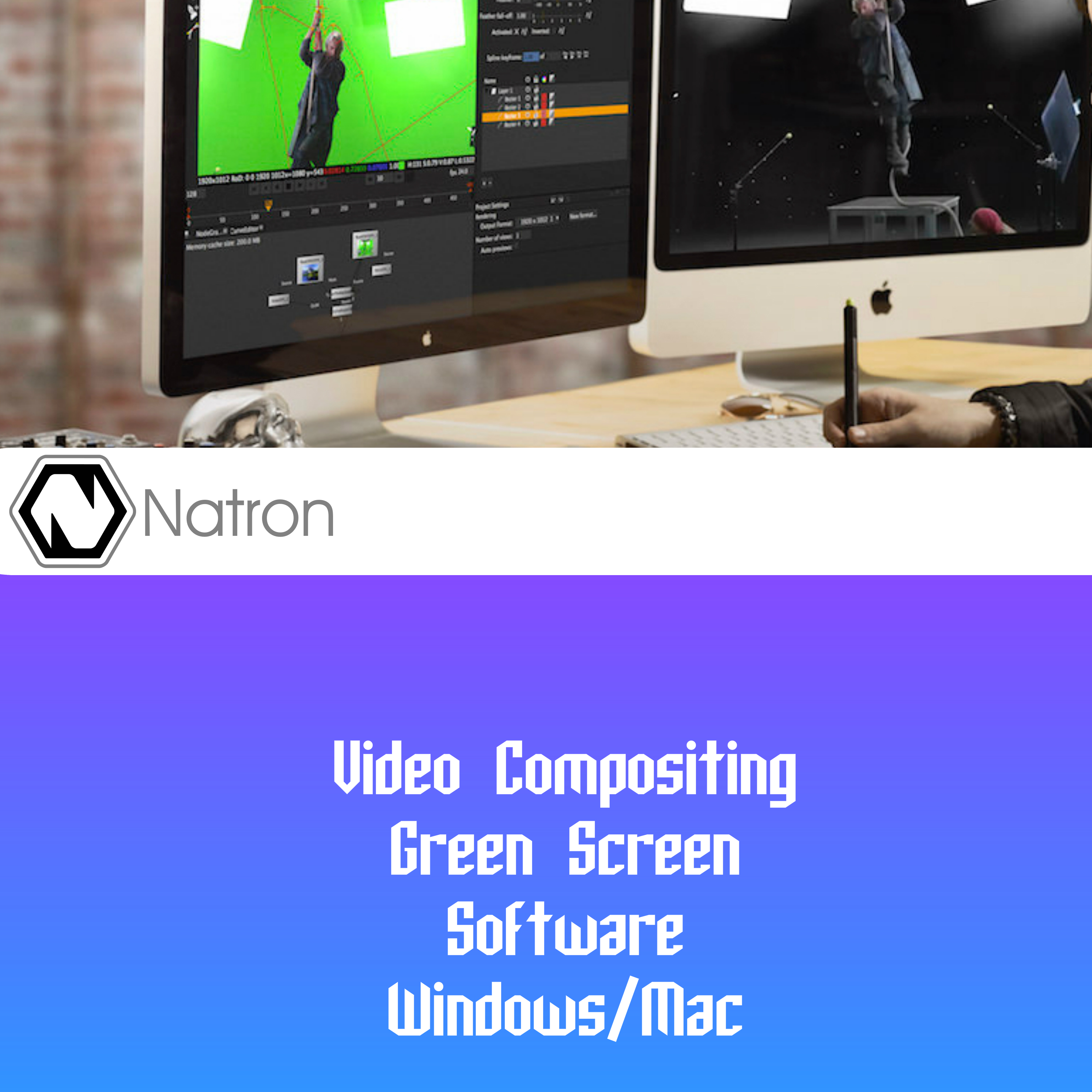 Algopix Similar Product 5 - Video Compositing Green Screen