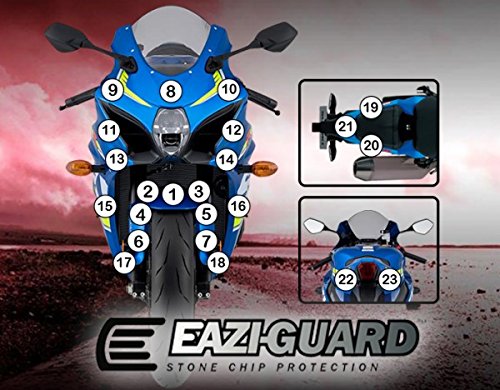 Algopix Similar Product 3 - EaziGrip Suzuki GSXR1000 Stone Chip