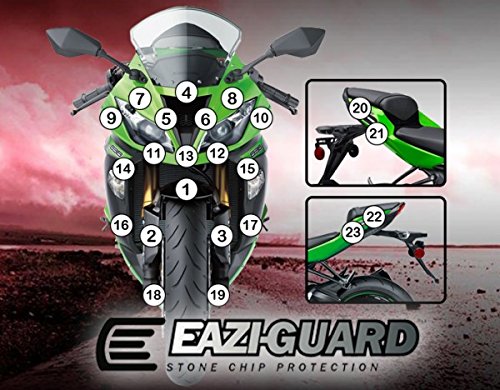 Algopix Similar Product 13 - EaziGrip Kawasaki ZX6R Stone Chip