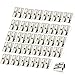 Algopix Similar Product 18 - TecUnite 36 Pack Metal Pencil