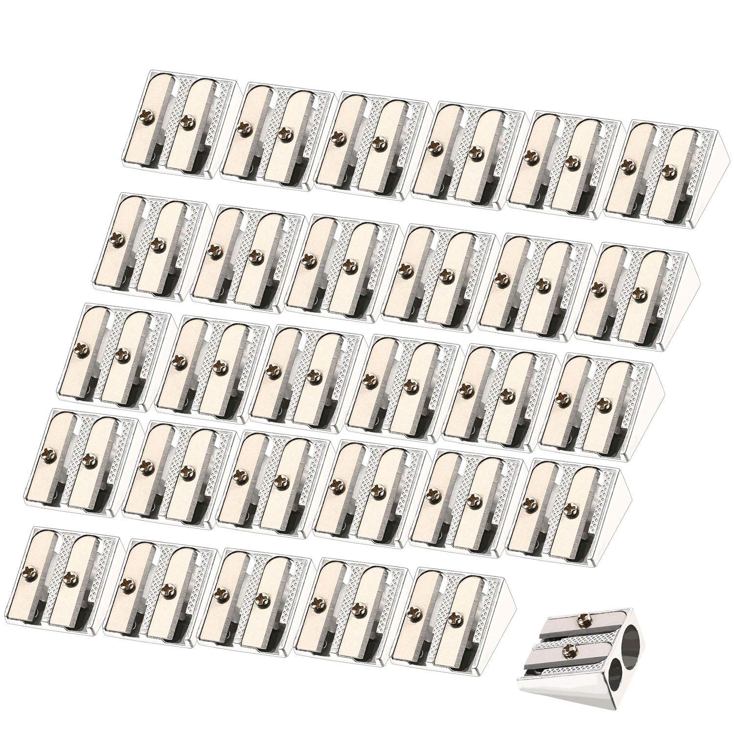 Algopix Similar Product 9 - TecUnite 36 Pack Metal Pencil