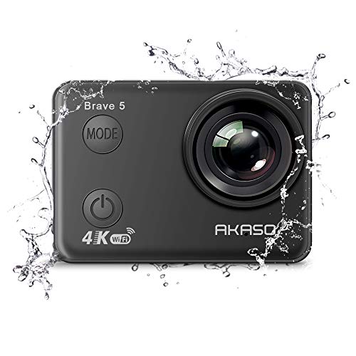 Algopix Similar Product 19 - AKASO Brave 5 4K 20MP Waterproof Camera