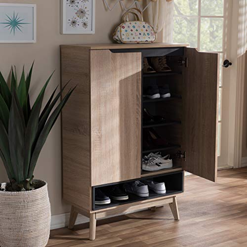 Algopix Similar Product 1 - Baxton Studio Fella MidCentury Modern