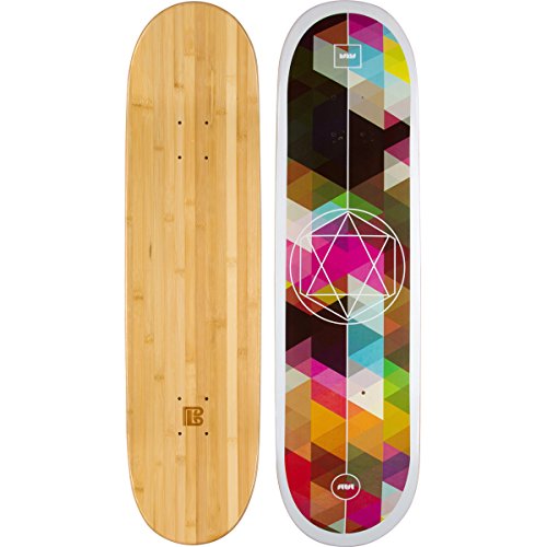 Algopix Similar Product 4 - Bamboo Skateboards Geometricity Graphic