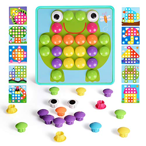 Algopix Similar Product 19 - NextX Button Art Toddler Game Color