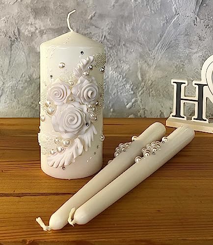 Algopix Similar Product 2 - Magik Life Unity Candle Set for Wedding