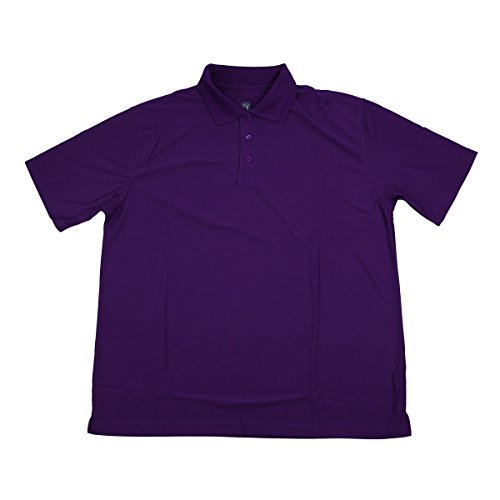 Algopix Similar Product 11 - Hireko PGA Tour Mens Polo Shirt  Plum