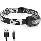 Algopix Similar Product 8 - Foxelli USB Rechargeable Headlamp