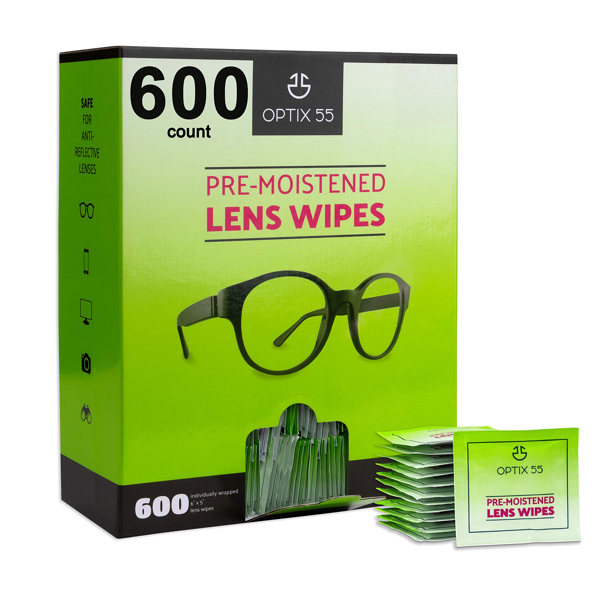 Algopix Similar Product 5 - Eyeglass Cleaner Lens Wipes  600