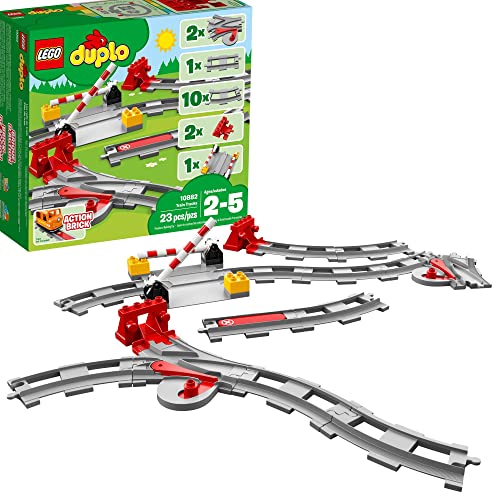 Algopix Similar Product 10 - LEGO DUPLO Town Train Tracks Expansion