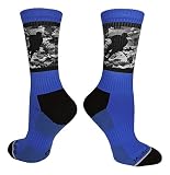 Algopix Similar Product 10 - MadSportsStuff Hockey Player Crew Socks