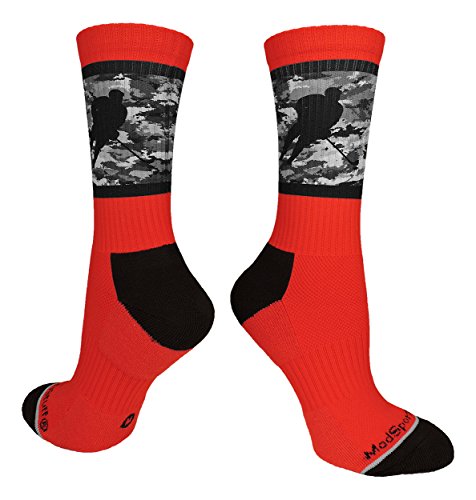 Algopix Similar Product 16 - MadSportsStuff Hockey Player Crew Socks