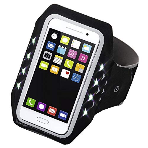 Algopix Similar Product 20 - Hama LED Armband for Smartphone Black