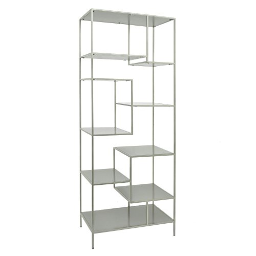 Algopix Similar Product 20 - Benzara Metal  Wood Unit with Multiple