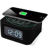 Algopix Similar Product 1 - Homtime Wireless Charging Alarm Clock
