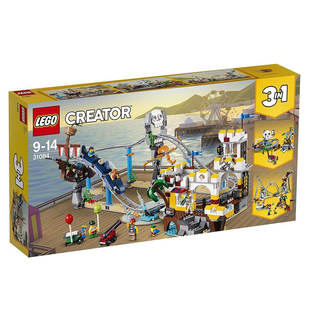 Algopix Similar Product 15 - LEGO Creator 3in1 Pirate Roller Coaster