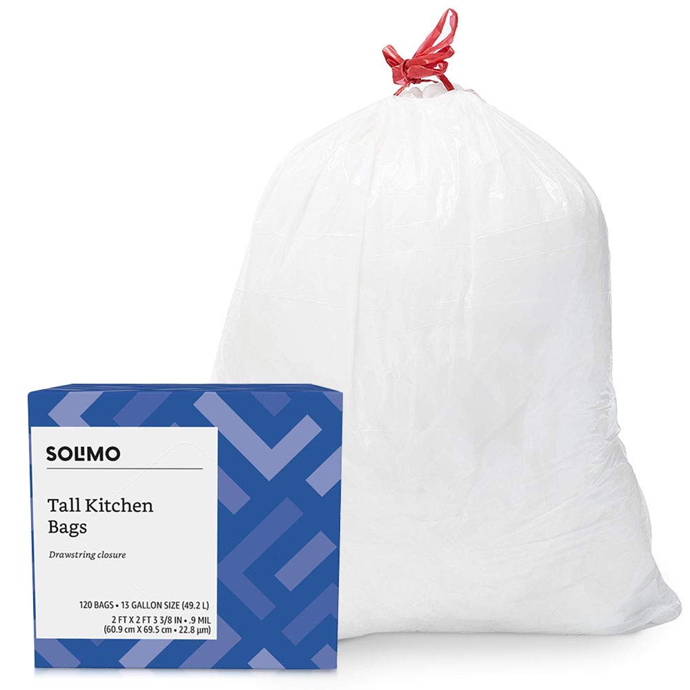 Algopix Similar Product 12 - Amazon Brand  Solimo Trash Bags