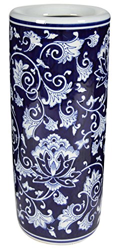 Algopix Similar Product 4 - Benjara Blue and White Benzara