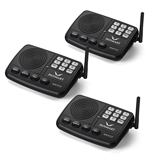 Algopix Similar Product 13 - Wireless Intercom System Hosmart 12