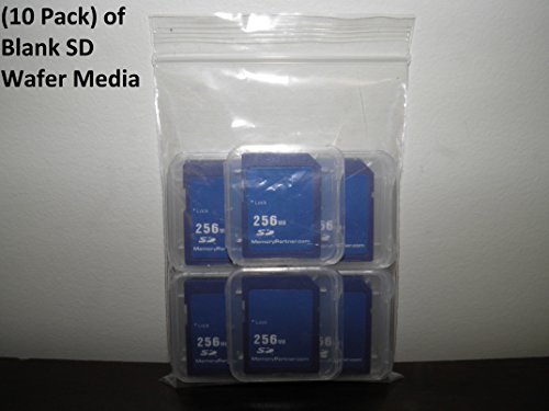 Algopix Similar Product 8 - 10 Pack 256MB SD Wafer media for the