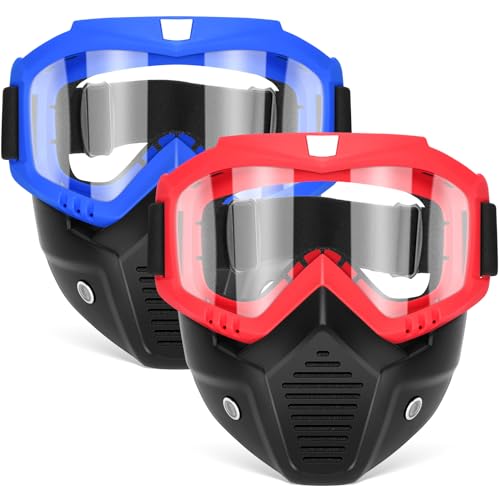 Algopix Similar Product 2 - POKONBOY 2 Pack Tactical Mask with