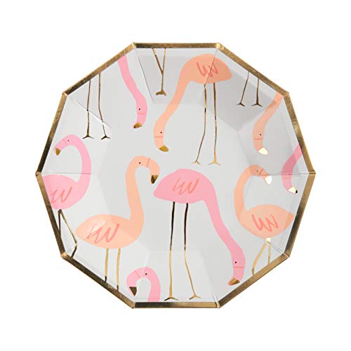Algopix Similar Product 3 - Meri Meri Neon Flamingo Small Plates