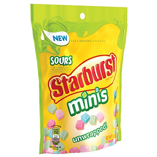 Algopix Similar Product 10 - Starburst Sours Minis Fruit Chews Candy